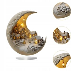 Świąteczny księżycowy stojak